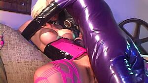 missy monroe, why you just watching this kinky latex foursome?