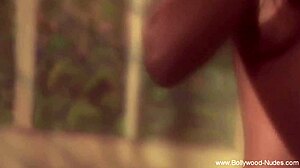 Sensual Indian Dancer Teases in Erotic Nude Performance