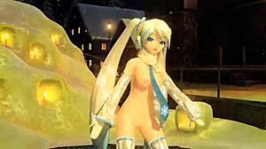 Hatsune Miku Snowman Nude Mod Reveals All