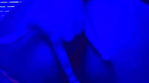 bleu room's anal finger fuck solo