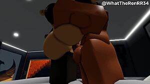 Romantic Sex With Cutie In Roblox Rp