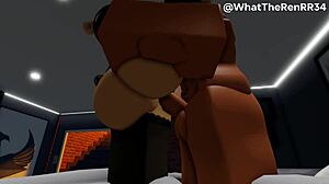 Romantic Sex With Cutie In Roblox Rp