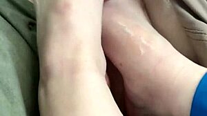 Honeyt Pleases Daddy with Favorite Foot Play