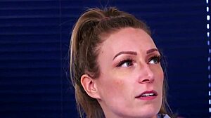 CFNM medical babes dominate professor with intense suck