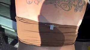 blonde amateur hooker gets bareback doggystyle pov in public outdoor, takes huge cumshot facial