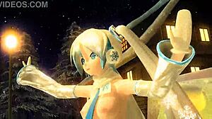 Hatsune Miku Snowman Project Diva Nude Mod Full Nude