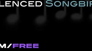 big titty ebony bound gagged and hogtied!