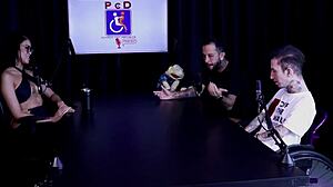 Young Nerd Couple Shares Insecurities in POV Handjob Interview