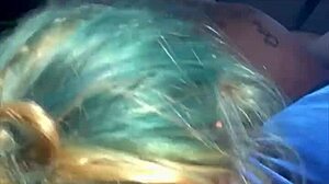 blonde amateur hooker gets bareback doggystyle pov in public outdoor, takes huge cumshot facial