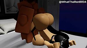 Romantic Sex With Cutie In Roblox Rp