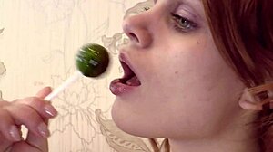 beautiful brunette moans while masturbating solo, hoping you jerk off