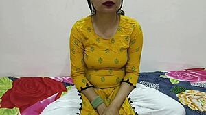 Indian Step Sister Seduces Step Brother for First Hardcore Fuck and Gift Help