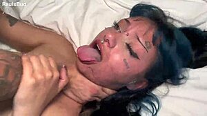We submit Argentia's throat to that big cock domination – what a crazy mouthful!