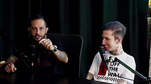 Young Nerd Couple Shares Insecurities in POV Handjob Interview