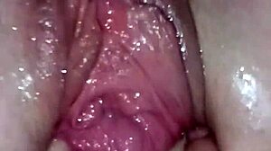 Wow, punch fisting my wife's gaping pussy is wild! 😱