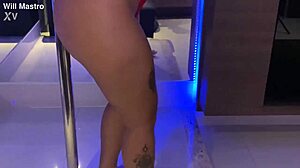 naughty wife rides big cock while cuckold plays video game! teen pornstar with big tits blows and fucks!