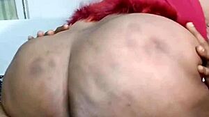 Nigarchrist Shows Petal's Shaved Pussy and Big Cock