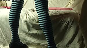 Beautiful Brunette Latina Masturbates With Big Dildo And Finishes!