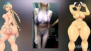 Magic compilation of sexy big tit stars in action