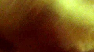 Blonde milf receives BBC facial after blowjob