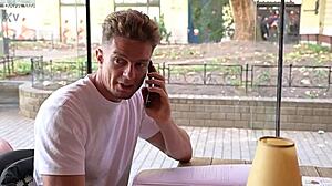 Flirtatious Waitress Lia Lin's Wild First Date Turns Into Intense Ass Licking and Face Fucking with Customer GP3199