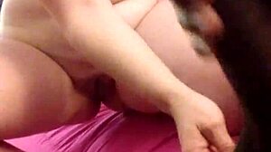 Blonde milf receives BBC facial after blowjob