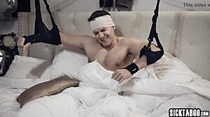 Stepmom Strokes Big Cock!