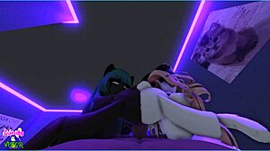 Viper Plays with Candy and Demi-Human Kittens