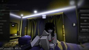 Intense sex session with follower in doggystyle riding!