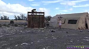 Beautiful Blonde Japanese Princess Bent Over In Doggystyle Close Up