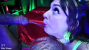 Succubus Anal Princess Vile X and AJ Fresh Get Rough
