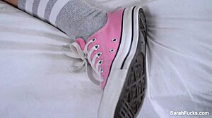 Young Amateur Jerks Off In Room For Voyeur