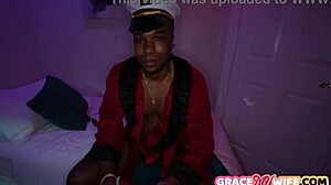 horny hotwife bunny cheats with another big black cock