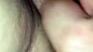 Wife Spreads Pussy With Dildo Toy