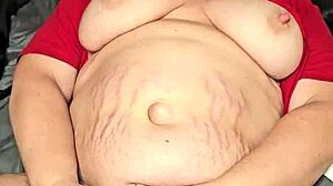 Milf cums with big tits and intense orgasm