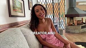 Hot Brunette Latina With Natural Boobs Gives Extreme Rimjob And Blowjob