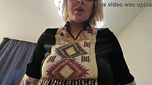 Wow! Blonde Milf Luna Shows Off Big Ass in Homemade Action