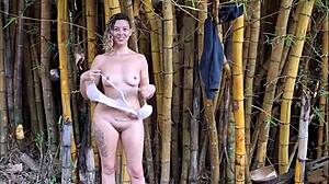 Stranger Kisses and Licks Tits Before Fucking Me in the Forest