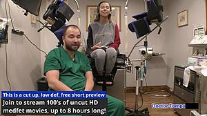 Dr tampa humiliates kalani luana in hospital with ass and latex gloves