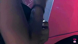 This hot brunette girl got her cunt pounded hard by man