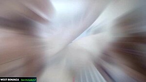 latina babe rides hard for cumshot on pussy