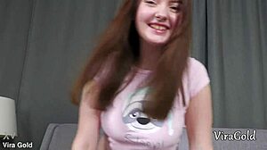angelica’s wild rimjob on stepdad ends with cum in mouth. such a beautiful homemade scene!