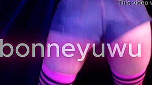 Bonneyuwu shows off twerk moves in Argentina kum video