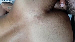 Raw anal penetration with deep assfucking