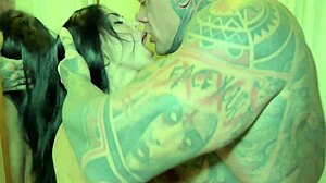 chubby milf rides dildo in horny anal session