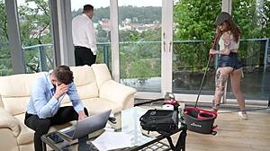Eden Ivy Sucks and Takes DP in Office Meeting