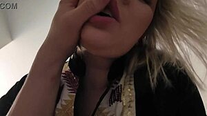 Wow! Blonde Milf Luna Shows Off Big Ass in Homemade Action