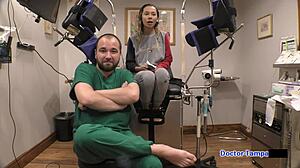 Dr tampa humiliates kalani luana in hospital with ass and latex gloves