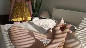 Sexy Massive Tits Roommate Teases with Open Door