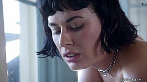 the boyfriend is dominating his stepsisters in a hardcore roleplay fantasy